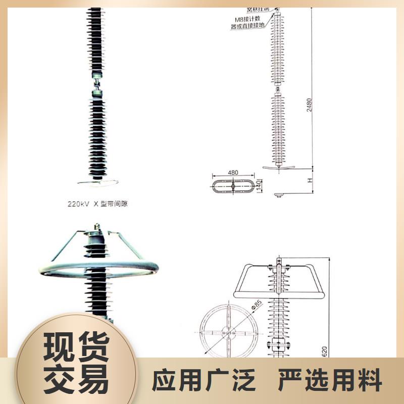 电站型氧化锌避雷器避雷器HY5WZ-12/32.4批发价好货有保障