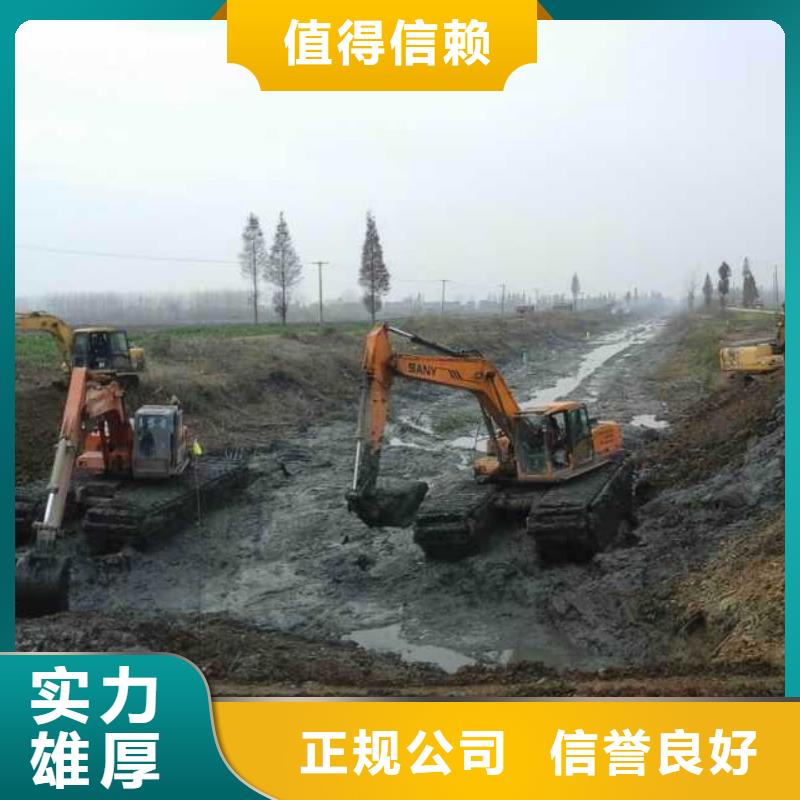 水陆船挖机租赁河道清淤专业施工团队附近制造商