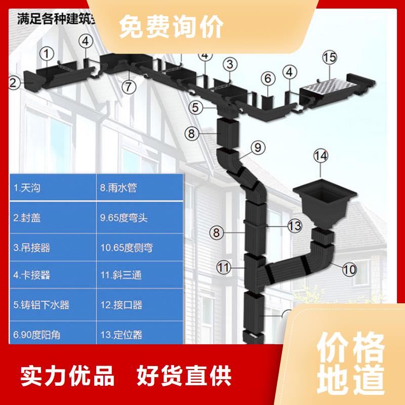 铝合金落水管厂家专业生产制造厂