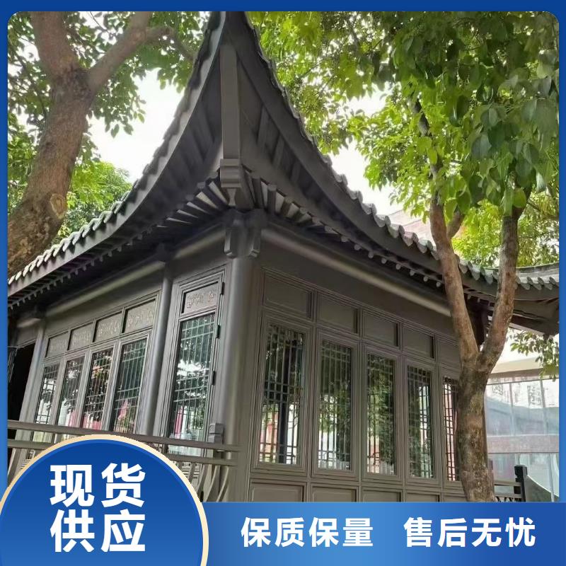 仿木铝合金古建安装厂家案例