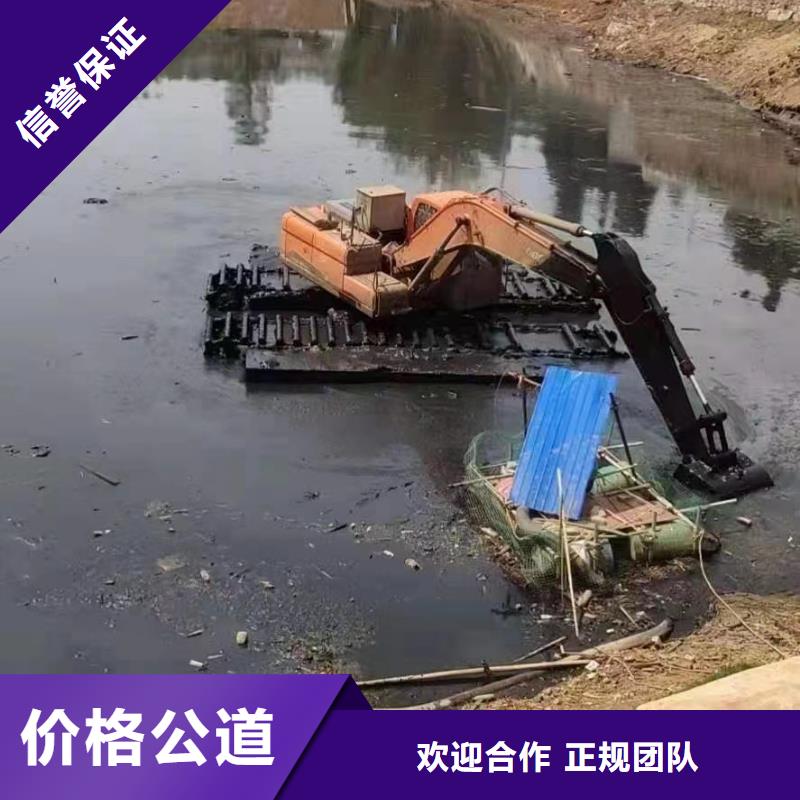 水路两栖挖掘机出租欢迎致电技术精湛