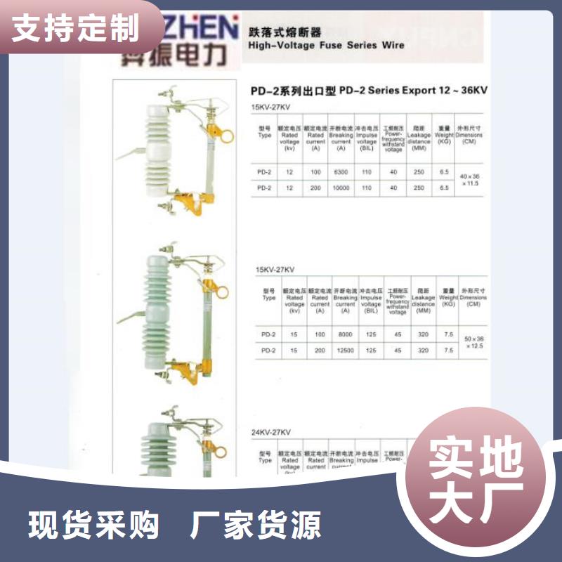 【跌落式熔断器】高压熔断器RW12-15F/200A生产安装