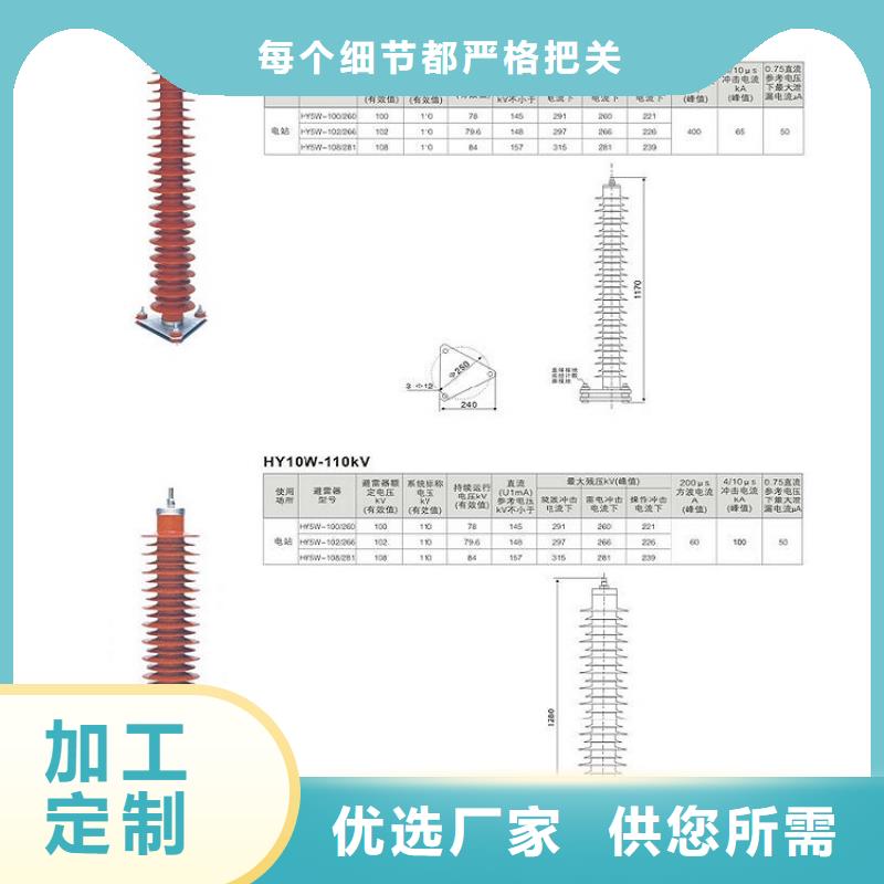 避雷器HY5WS2-51/125【羿振电力】真实拍摄品质可靠