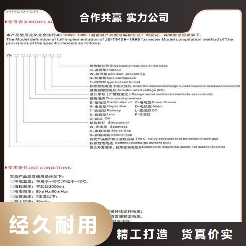 复合外套氧化锌避雷器YHSW2-17/45【浙江羿振电气有限公司】拒绝差价