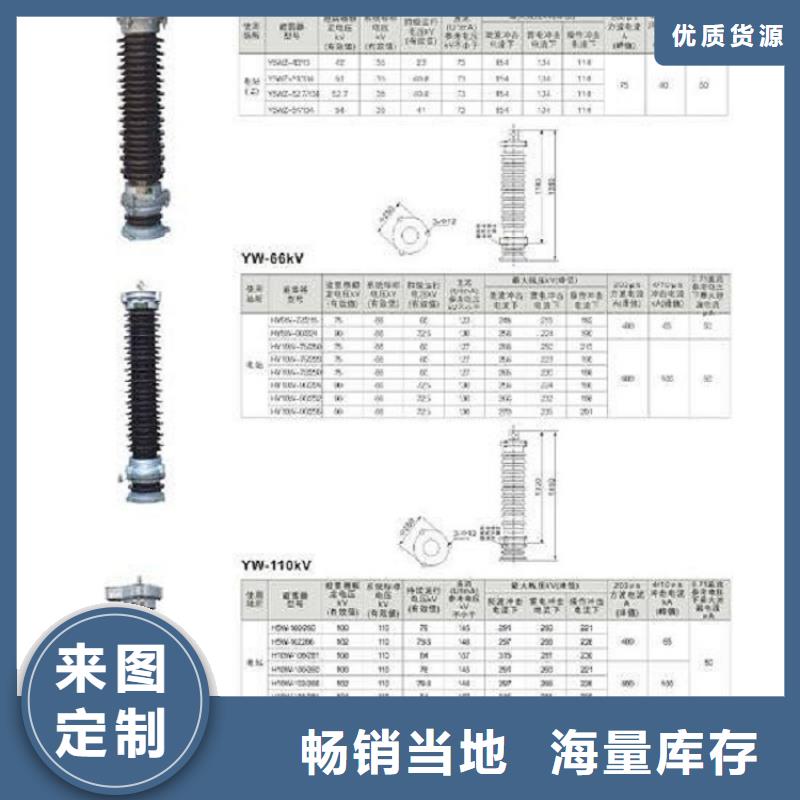 【氧化锌避雷器】避雷器HY5WZ1-26/66多行业适用