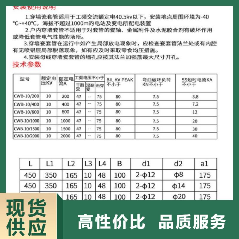 穿墙套管/CWL-20KV/630浙江羿振电气有限公司根据要求定制