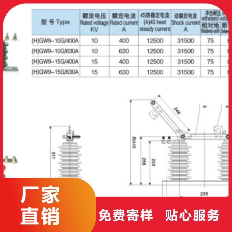 隔离开关HGW9-15/200A产品实拍