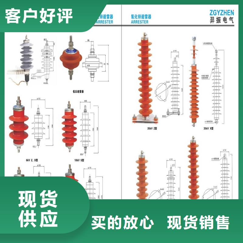 氧化锌避雷器Y10W5-96/250GY【上海羿振电力设备有限公司】高标准高品质