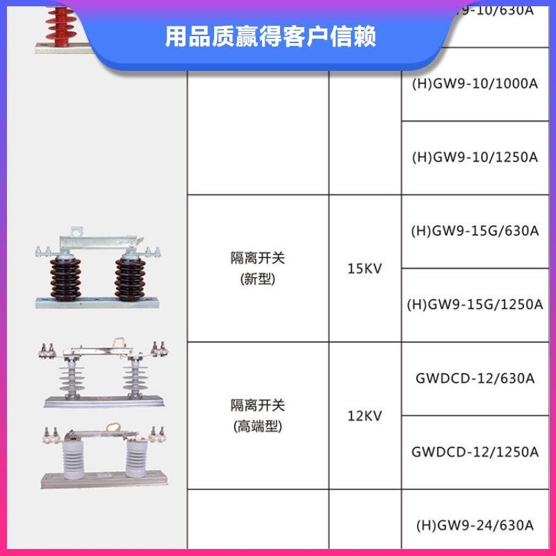 【】品牌：羿振10KV单级隔离开关HGW9-12G/400同城经销商