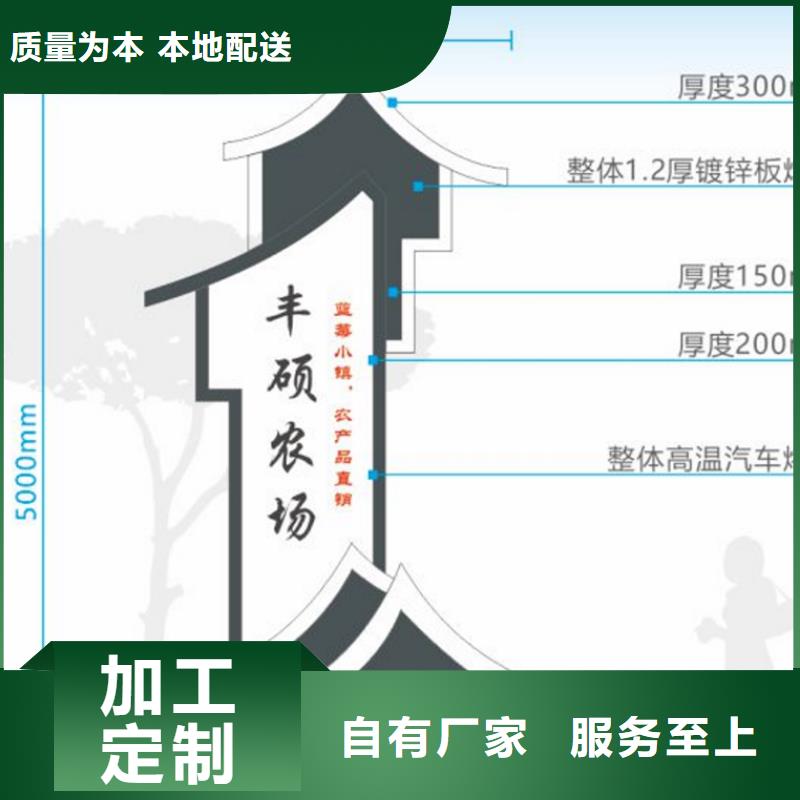 三沙市社区美丽乡村标牌量大从优一致好评产品