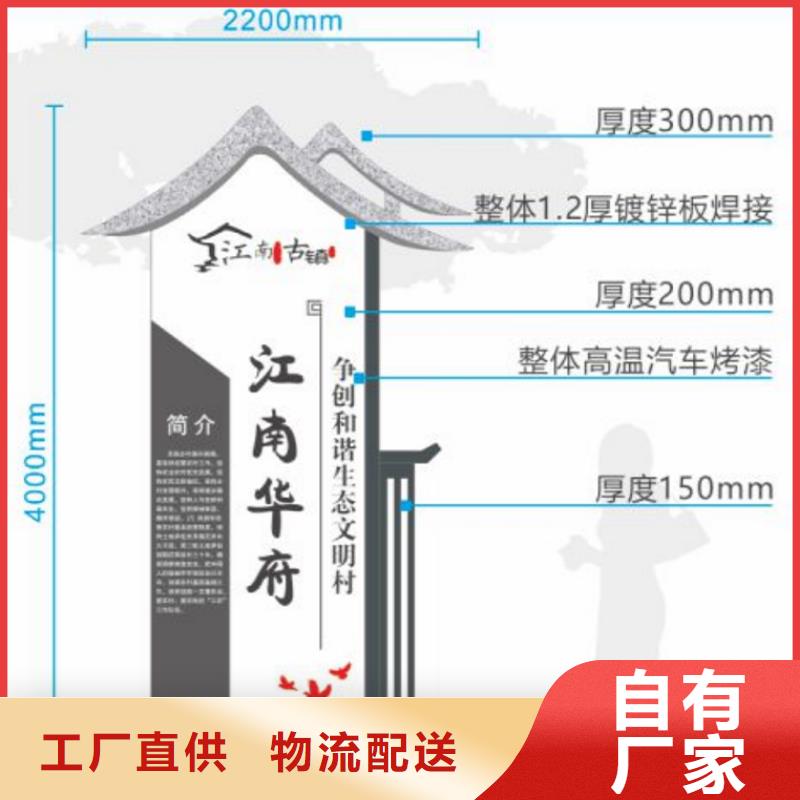 仿古美丽乡村标牌价格合理实拍品质保障