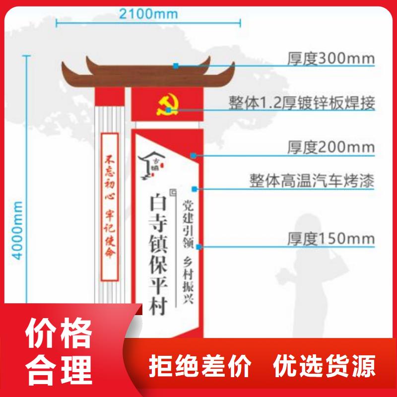 文明城市美丽乡村标识牌品质过关款式多样