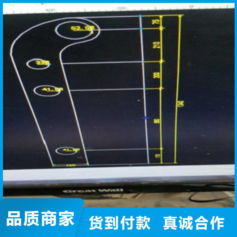 桥梁灯光防撞护栏不锈钢复合管护栏追求细节品质当地制造商