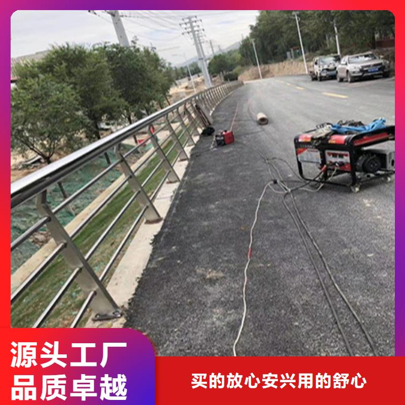 不锈钢护栏河道栏杆质量牢靠质检合格出厂