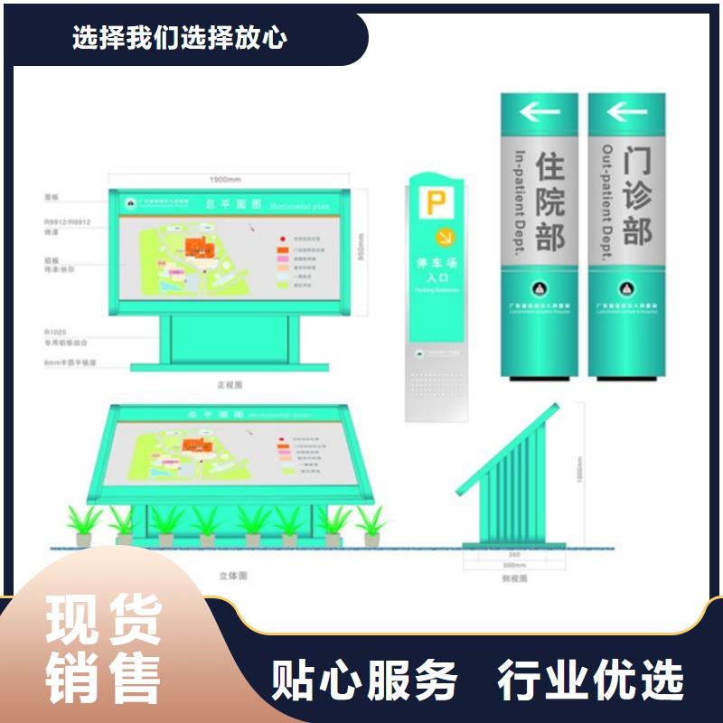 琼海市健康主题公园导视牌按需定制用的放心