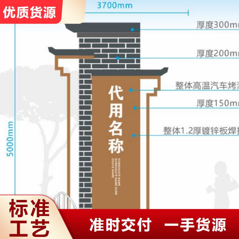 新款户外美丽乡村标识牌承诺守信专业生产品质保证