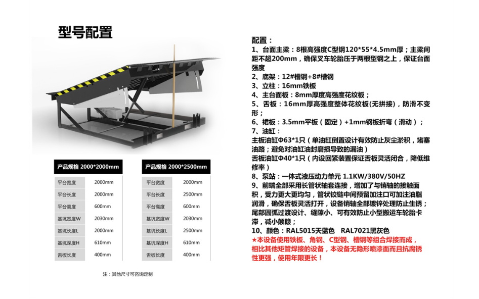 叉车登车桥供应