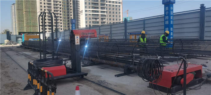 安徽淮南附近自动焊钢筋笼滚笼机-施工队伍