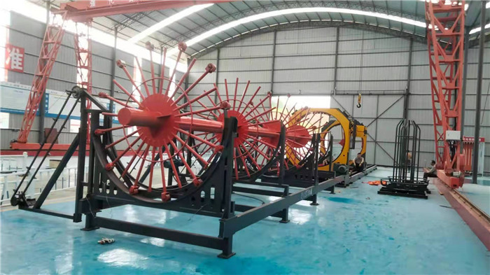 西藏《拉萨》咨询2200型钢筋笼滚焊机基桩笼成型机